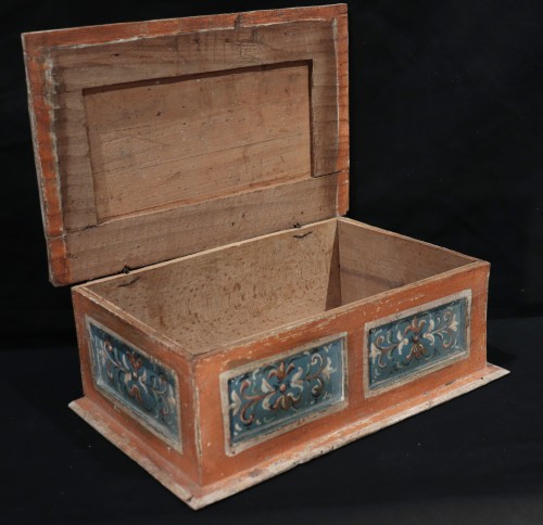 XVIIe siècle - Coffret laqué, Toscane fin du 17e siècle