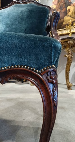 Paire de fauteuils Louis XV - Numero 7 Antiquariato