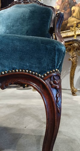 Pair Of French Louis XV Armchairs - 