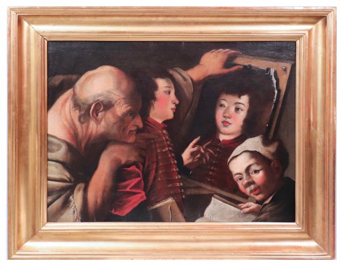 Pietro Della Vecchia et atelier (1603-1678) Connais-toi toi-mêm