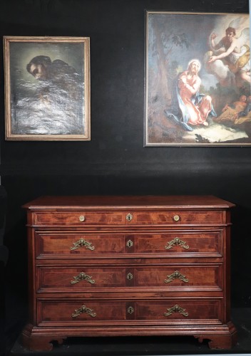 Commode toscane du 17e siècle - Mobilier Style Louis XIV