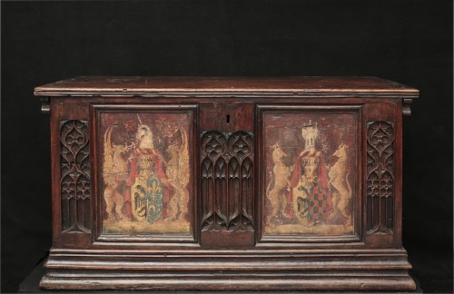 11th to 15th century - Gothic Chest, Italy 15th Century