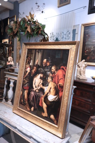 Paintings & Drawings  - christ Crowned With Thorns, Late 17th Century Flemish Painter: 