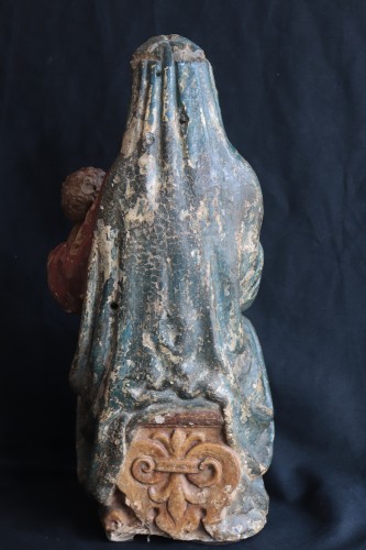 Madonna And Child, Siena 15th Century - 