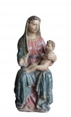 Vierge à l'enfant, Sienne 15e siècle