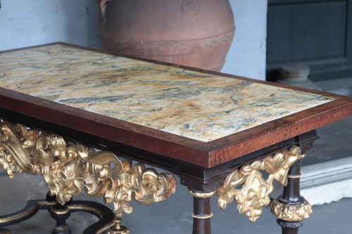 Mobilier Console - Console, Florence 17e siècle