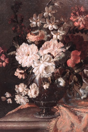 Paire de Natures Mortes - Giovanni Stanchi (rome 1608-1675) - Numero 7 Antiquariato