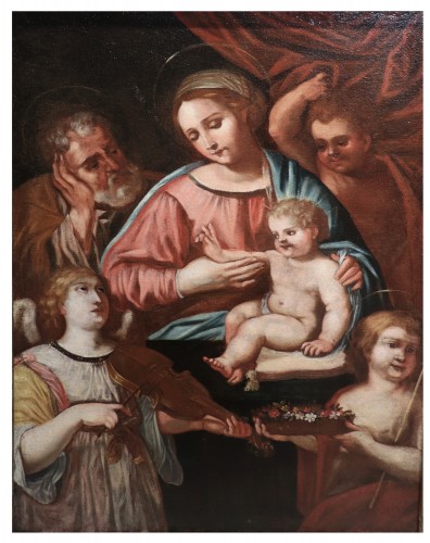 17th century - Holy Family, Italy17th Century