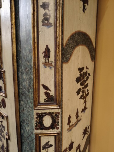 Lacquered Arte Povera Cabinet, Italy 18th Century - Louis XV