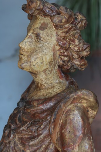 Pair Of Polychrome Angels, Tuscany 16th Century - 