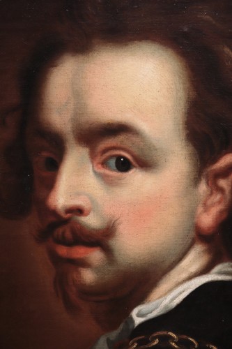 Portrait - Flemish School 17th century - 