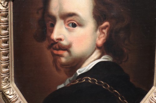 Portrait - Flemish School 17th century - Louis XIII