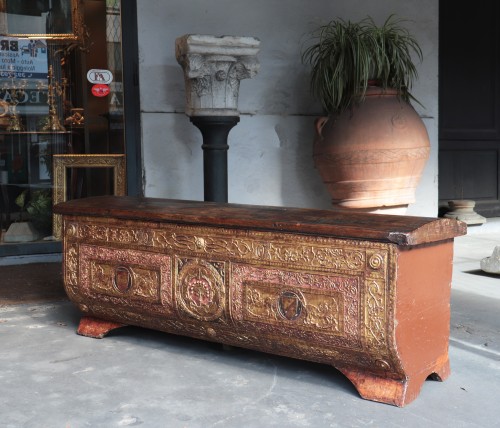 Furniture  - Cassone, Tuscan,16th Century