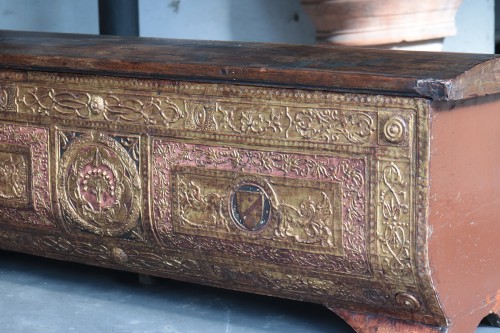 <= 16th century - Cassone, Tuscan,16th Century