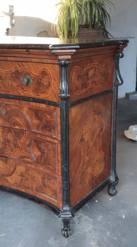 Commode, Lombardie 18e siècle - Mobilier Style Louis XV
