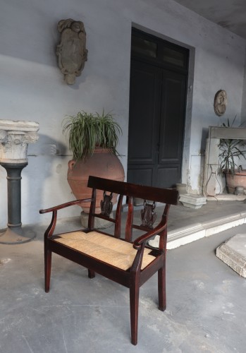 Canapé, Toscane 18e siècle - Sièges Style Louis XVI