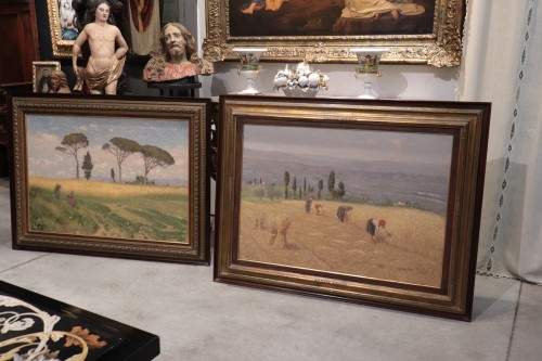 Alberto Cecconi (1897-1971) - Tuscan Landscape - 