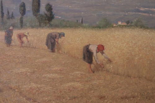 Alberto Cecconi (1897-1971) - Country Scene - Paintings & Drawings Style Art nouveau