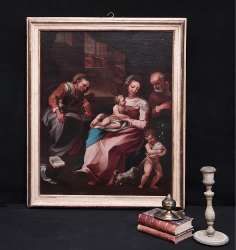 <= 16th century - Ventura Salimbeni (1568-1613) - Holy Family