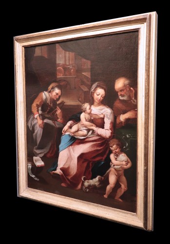 Ventura Salimbeni (1568-1613) - Holy Family - Louis XIII