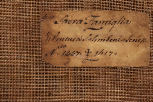 Louis XIII - Ventura Salimbeni (1568-1613) - Holy Family