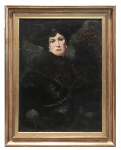 Cesare Laurenti (1854–1936) – Portrait Study