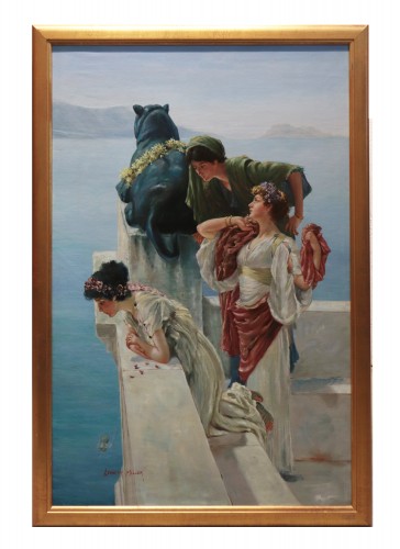 Scène galante, XXe siècle