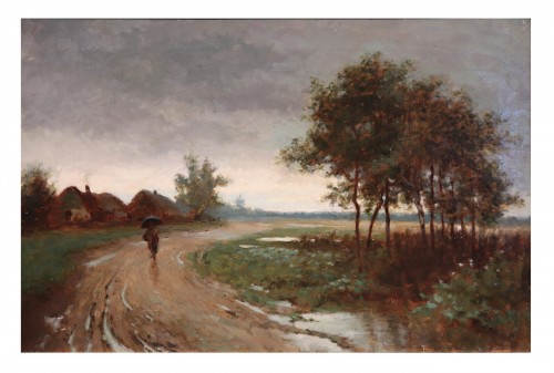 Meyer Fanny (1842 – 1909) - Landscape - Paintings & Drawings Style Napoléon III