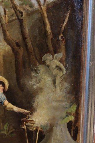 19th century - Woman In Traditional Dress, Italy 19th Century