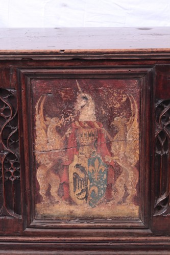 Mobilier Cabinet & Coffre - Coffre Gothique, France 15e siècle