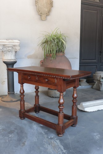 Table console, Italie 17e siècle - Mobilier Style Louis XIII