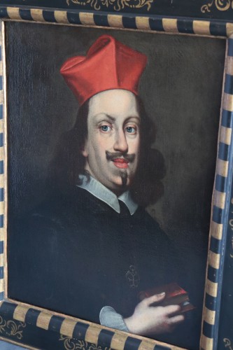 Portrait du cardinal Léopold de Médicis, Toscane 17e siècle - Numero 7 Antiquariato