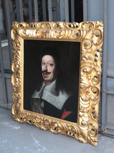 Portrait de Ferdinand II de Médicis, Toscane 17e siècle - Tableaux et dessins Style Louis XIV