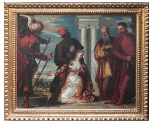 Le martyre de sainte Justine, fin 17e siècle
