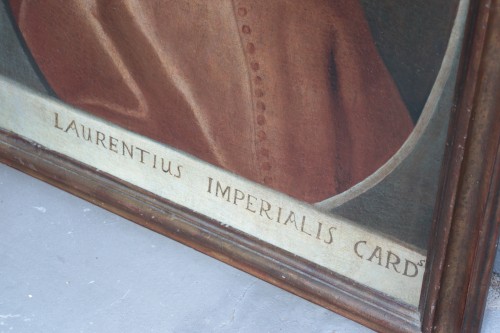 Portrait d'un cardinal, XVIIIe siècle - Numero 7 Antiquariato