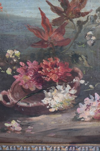 Paintings & Drawings  - Still Life With Flowers, 18th Century