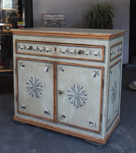 Buffet laqué, Toscane fin 18e siècle - Mobilier Style Louis XVI