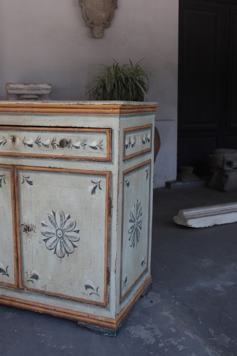 Mobilier Buffet - Buffet laqué, Toscane fin 18e siècle