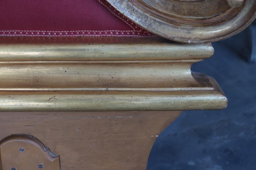 Tête de lit en bois doré, Toscane 18e siècle - Numero 7 Antiquariato