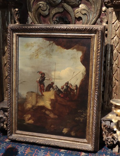 17th century - Battle Scene, 17th-century Italy
