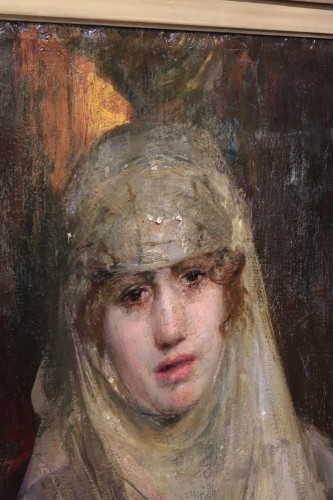 Paintings & Drawings  - Portrait of a Lady, Italy 19th century