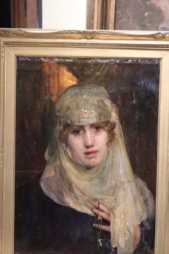 Napoléon III - Portrait of a Lady, Italy 19th century