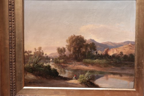19th century - Carlo Marko' The Younger (1822 – 1891) – Landscape