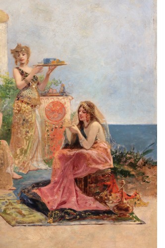 Orientalist Scene, France Late 19th Century - 