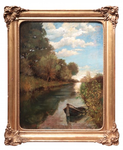Lorenzo Delleani (1840 - 1908) - Paysage
