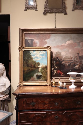 Tableaux et dessins Tableaux XIXe siècle - Lorenzo Delleani (1840 - 1908) - Paysage