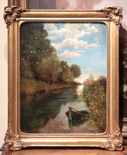 Lorenzo Delleani (1840 - 1908) - Paysage - Numero 7 Antiquariato
