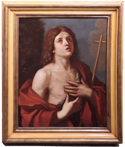 Saint John The Baptist - Cesare Gennari (1637-1688) 