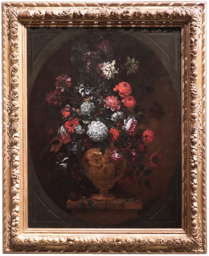 Bartolomeo Bimbi (florence1648-1729) - Vase Of Flowers