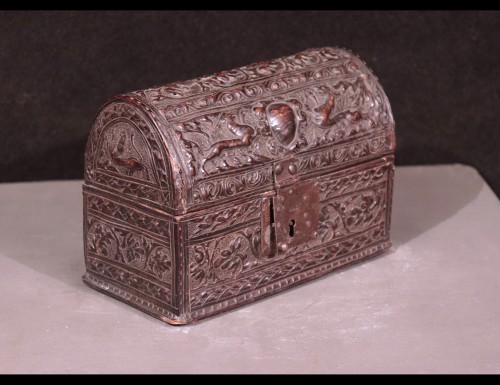 Objects of Vertu  - Leather Box, Italy 16th Century